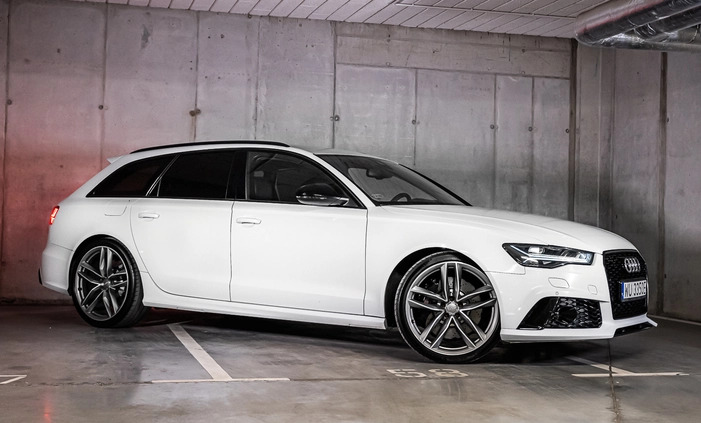 Audi RS6 cena 195000 przebieg: 250000, rok produkcji 2016 z Warszawa małe 781